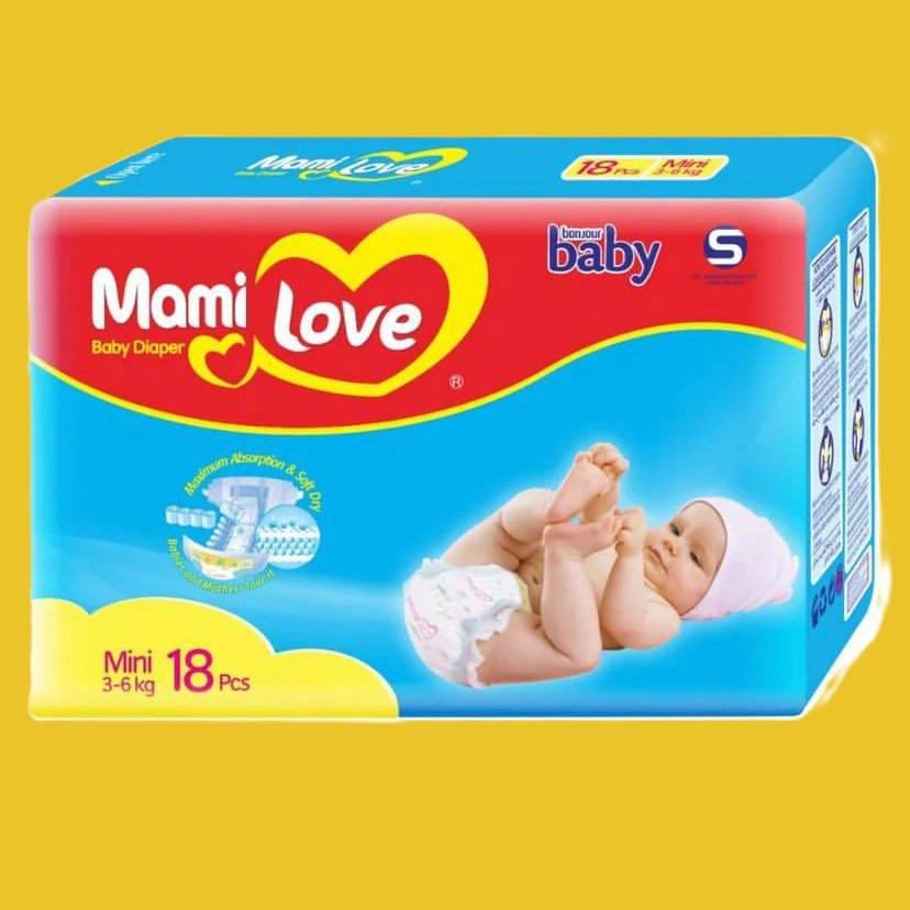 pamper za abana Mami love ikarito 84pc, Diapers