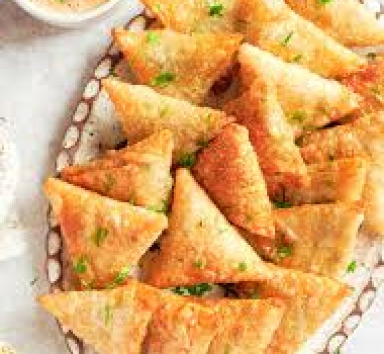 Sambusa ziryoshye zirimo amagi n'inyama