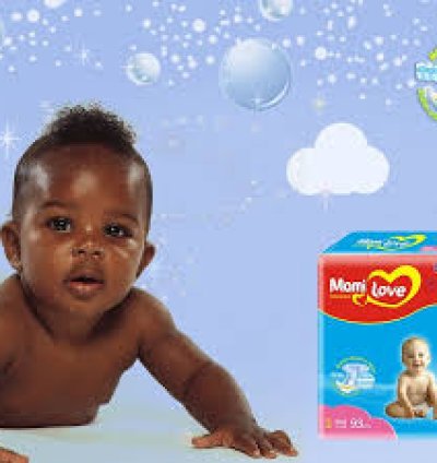 pampa za abana Mami love ikarito 84pc, Diapers