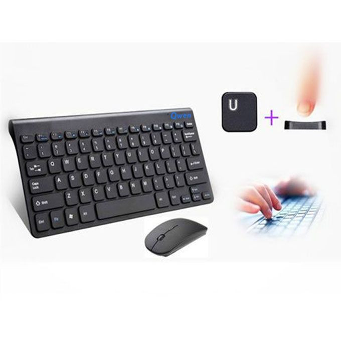 Qwen Mini Wireless Mouse & Keyboard Combo -Black 7