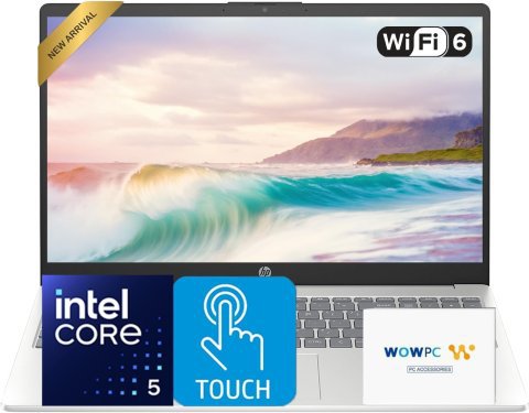 HP Pavilion Plus 16 Laptop, Ultra 5, 16GB, 512GB, Arc 6GB GPU 1