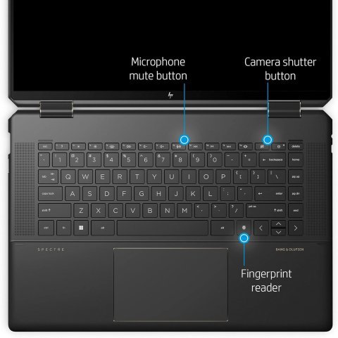 HP Spectre x360 16 Laptop, i7 13th Gen, 16GB, 1TB, Arc 4GB 6